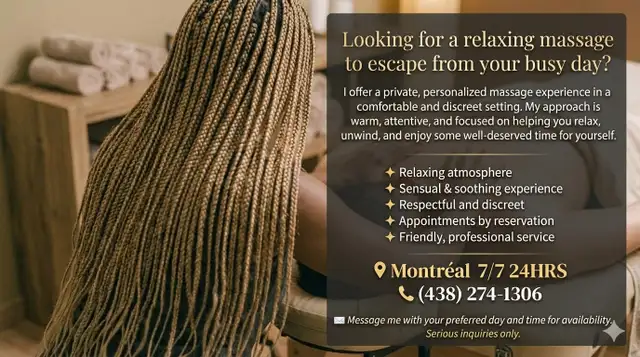 Relaxation Massage – Discreet, Warm & Personalized