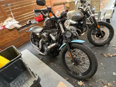 I’m selling my 1200 cc nighter upgraded exhaust and also raised gas tank. Let me know if you have an...