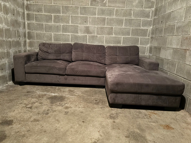 Grey sectional (will deliver) in Couches & Futons in Ottawa - Image 4