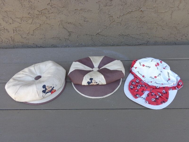 Three vintage Mickey Mouse Hats reduced! in Arts & Collectibles in Penticton