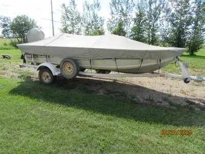 In good condition. Motor is only 3 years old and has 88 hours on it. It Is an FE50 EFI engine. tille...