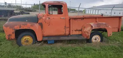 1956 M100 long box good truck for rod or restoration.