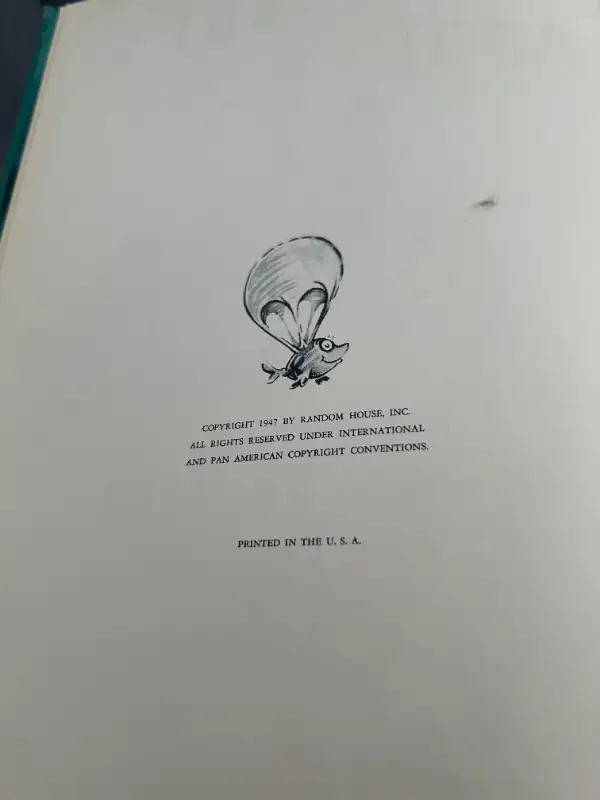 Dr. Seuss' McElligot's Pool Hardcover Book-Original 1947 Edition in Children & Young Adult in Markham / York Region - Image 4
