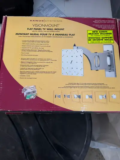 FLAT PANEL TV WALL MOUNT, View more