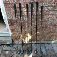 LOT OF USED GOLF CLUBS - BEST OFFER TAYLOR MADE ETC