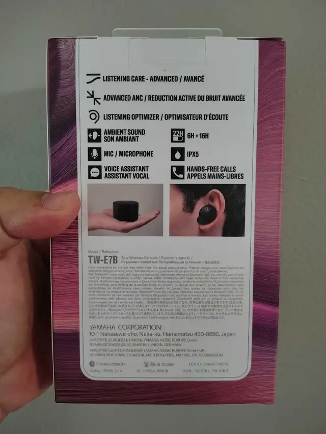 Sealed Yamaha True Wireless E7B ANC Earbuds596426899294136322