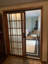 5 ft. wide Sliding Glass Door - possible screen