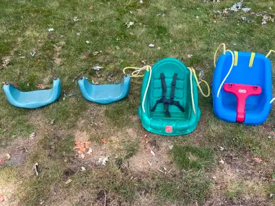 OUTDOOR KIDS SWINGS  each swing = $20.00, View more