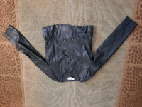 Vegan leather enfant jacket size 14