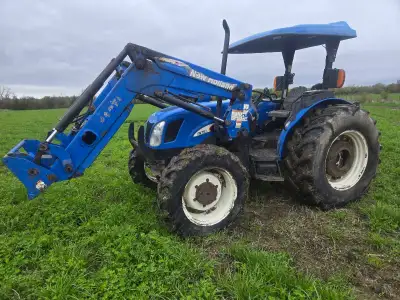 New Holland TN75A, bought new in 2007. Original owner and used daily. 11350 hours, 810TL self level...