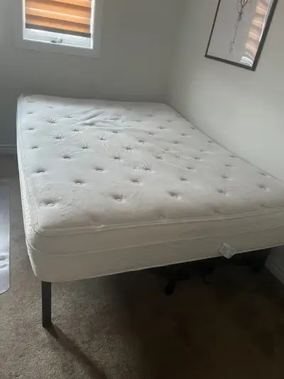 Nice mattress just a stain of Coke . Comes from pet and smoke free house.