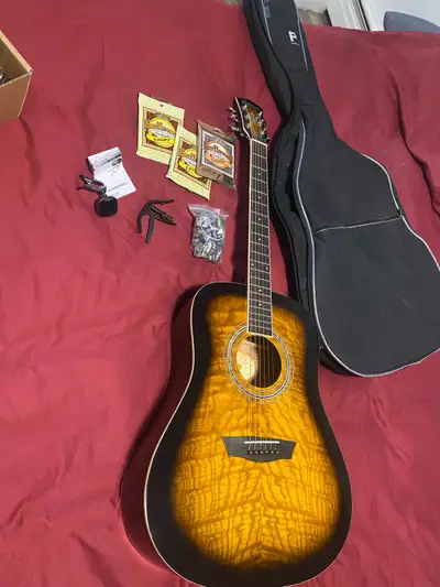 acoustic guitar washburn, View more