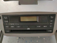 Overhead DVD player with screen