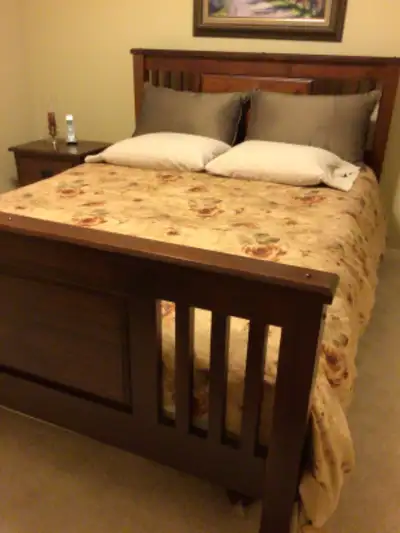 Solid Wood 3-Piece Bedroom Set – Like NEW!, View more