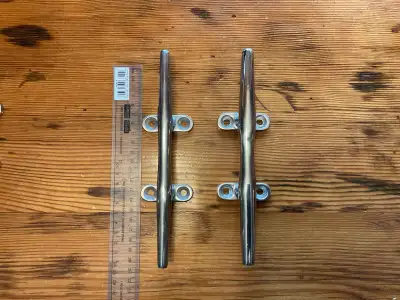 Dock Cleats. 2-8inch, 2-6inch, 3-6inch, all 10.00 each 2-4inch 5.00 each