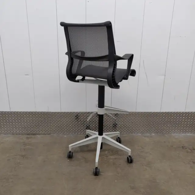 Herman Miller Setu Chair High Stool Work Seating All Mesh K8439 in Chairs & Recliners in City of Toronto - Image 8