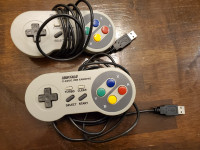 Super Nintendo to USB controllers x 2