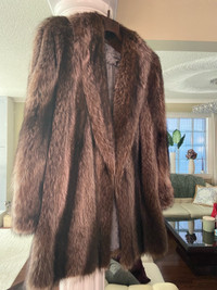 Ladies Fur Coat - Size XL - $500