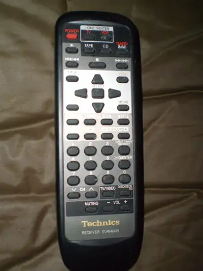 Technics EUR646475 Home Theater Receiver REMOTE Control, View more