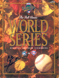 Toronto Blue Jays Cito Gaston Autographed 1993 World Series