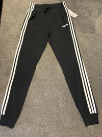 NEW Ladies Adidas black and white pants in XS