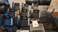 Small business gigabit ip phone  system with 8 handsets