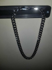Silver Plated Cuban Link Chain 18mm