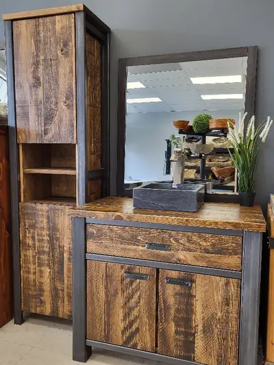 Pour une vanité de rêve sur mesure en bois massif!, View more