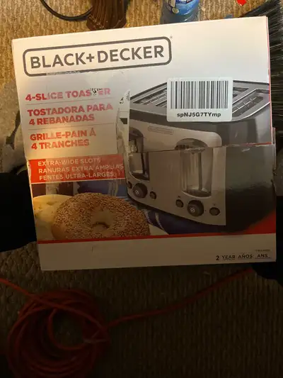 black and decker 4 slice toaster, View more