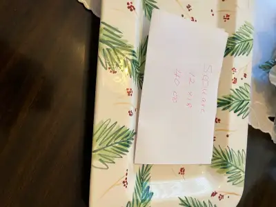 Christmas platter 12*18, View more