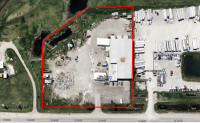 FOR LEASE: up to 3 acres + 20,000 sq ft workshop in Calgary!