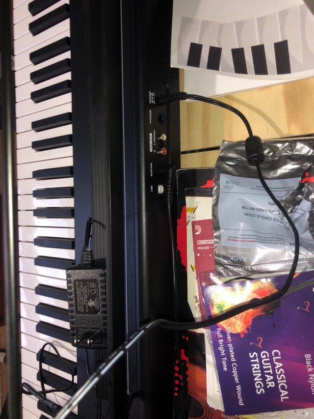 Alesis Electric Piano 88 keys + Soraco sustain pedal in Pianos & Keyboards in Winnipeg - Image 3