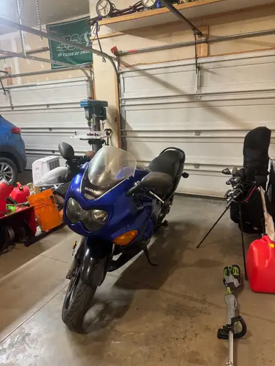2003 Suzuki Katana 600 Fun, comfortable bike, not a bad starter bike if you have throttle control. R...