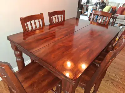 7 pc wooden pub set ( higher than standard), View more