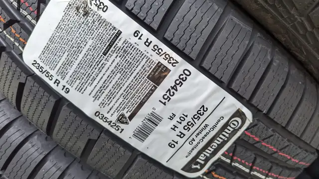 NEW 235/55/R19 Continental snows–Flex/RX/NX/Q5/GLC/MKT/300C/XC60 in Tires & Rims in Oakville / Halton Region - Image 3