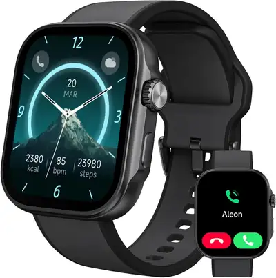Smart Watch for Men Women, 1.99 Bluetooth Call, AI Voice, Fitnes, View more