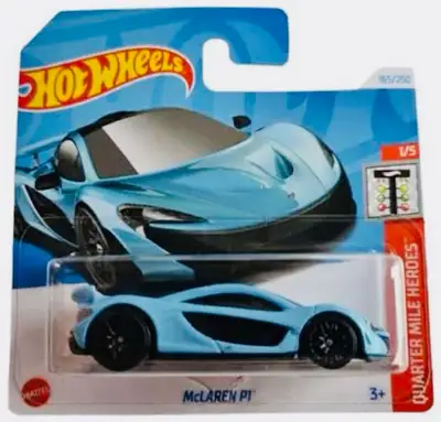 HOT WHEELS SHORT CARD MCLAREN P1, View more