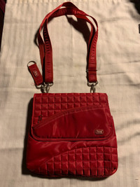 Red Lug purse