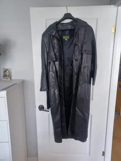 Dantier Leather Coat, View more