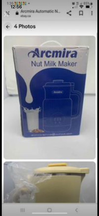 New Amazon Overstock Arcmira Automatic Nut Milk Maker 20 oz Home