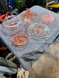 Depression Glass Serving Dishes