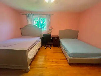- Bright and Spacious bedroom available for rent in female-only house, perfect for students! - Room...
