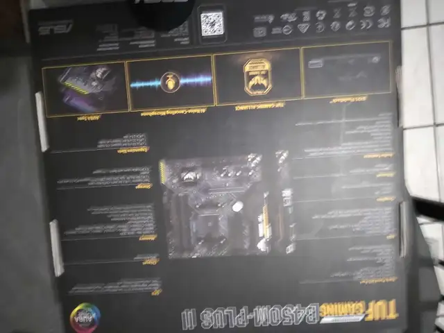 Motherboard Asus Tuf Gaming  B450M-Plus II in Other in City of Montréal - Image 8