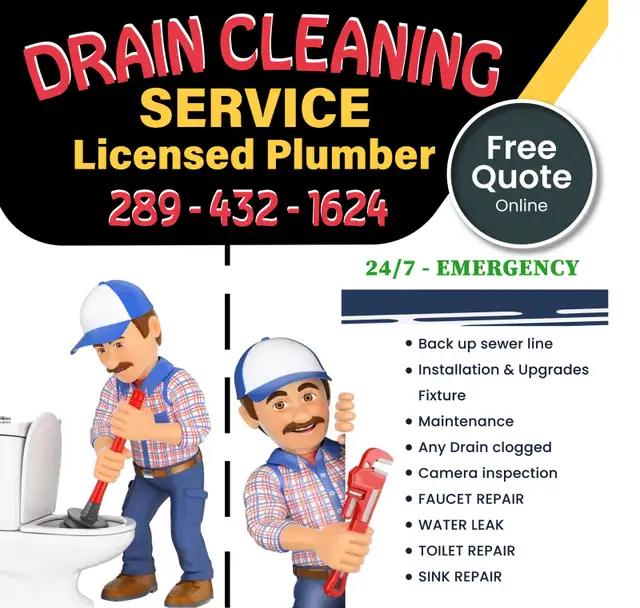 Licensed Plumber- Kitchen Sink, Leaky Faucet, Shower Repair, Lea64744834685315120