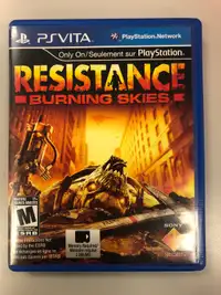 Resistance Burning Skies CIB Sony PS Vita