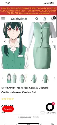 Spy X Family Yor costume for cosplay suits and wig 