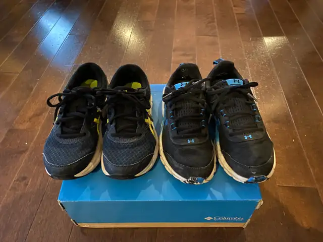 Selling Asics & Under Armour runners - Size 3.5 in Kids & Youth in St. Albert - Image 3