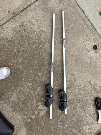 These Swagman roof rack cross bars are in used condition and ready to help you carry your gear! Perf...