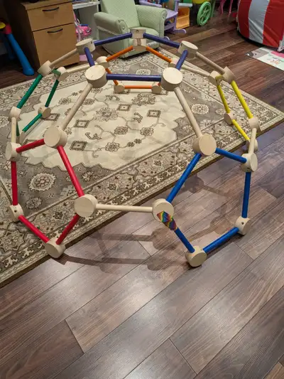 Children's indoor climbing structure 4ft diameter, View more