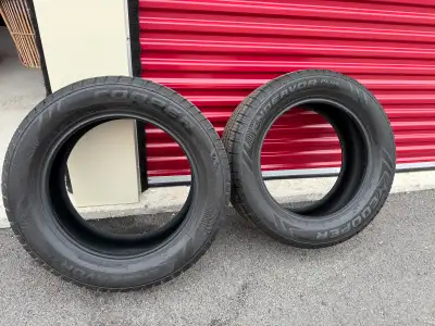275/55R20 Cooper endeavour all season practically brand new only selling cause I went with bigger ti...